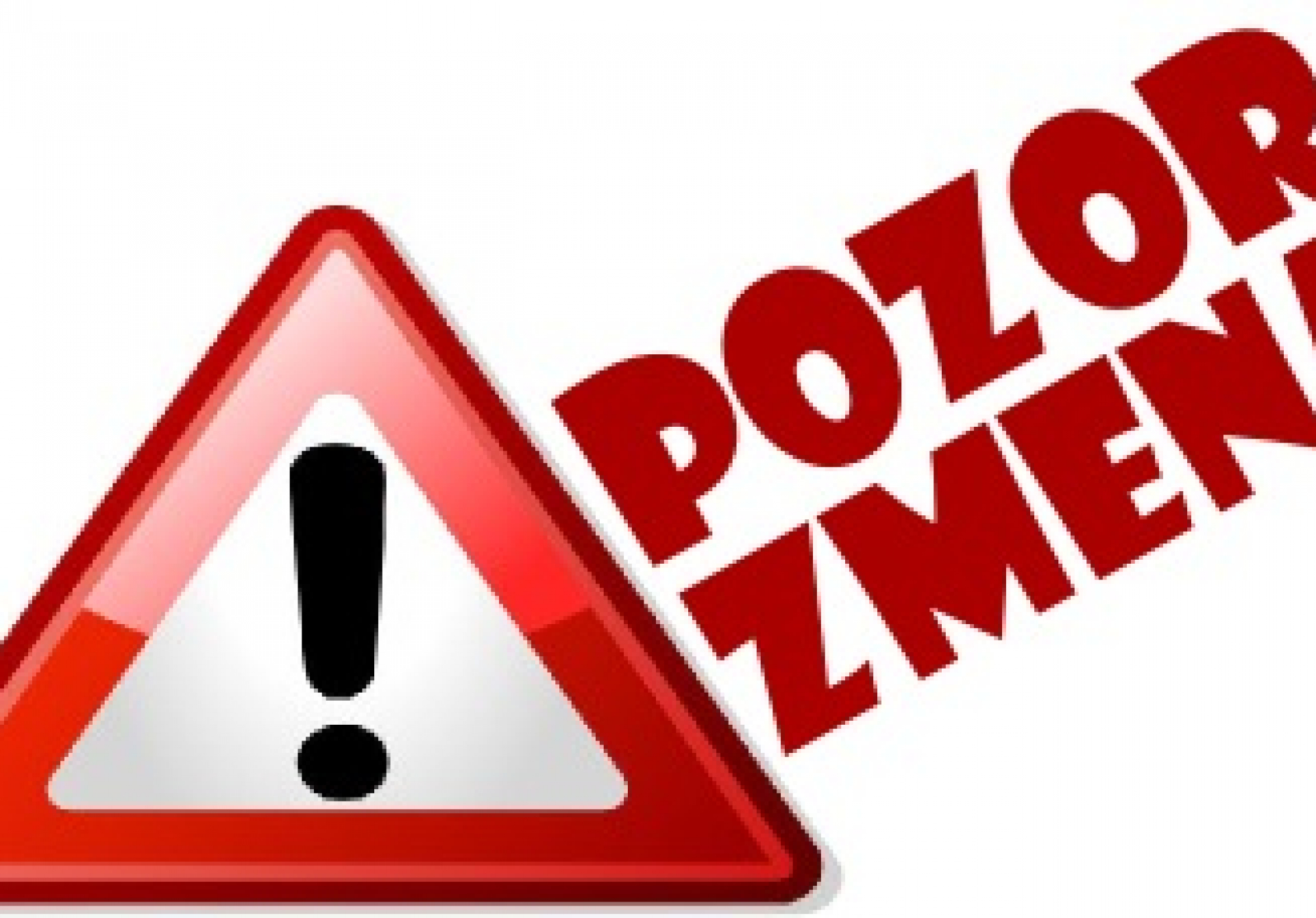 Oznam 4.5.2020 zmena pokladničných hodín